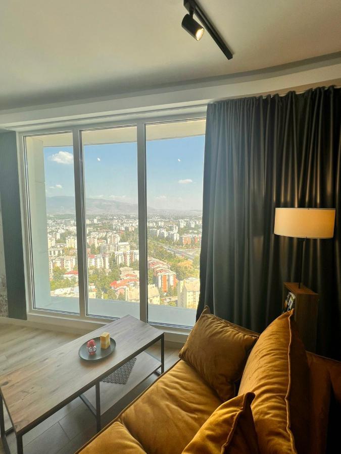 Alfred Sky Smart Apartment 29Th Spa Included Skopje Eksteriør bilde