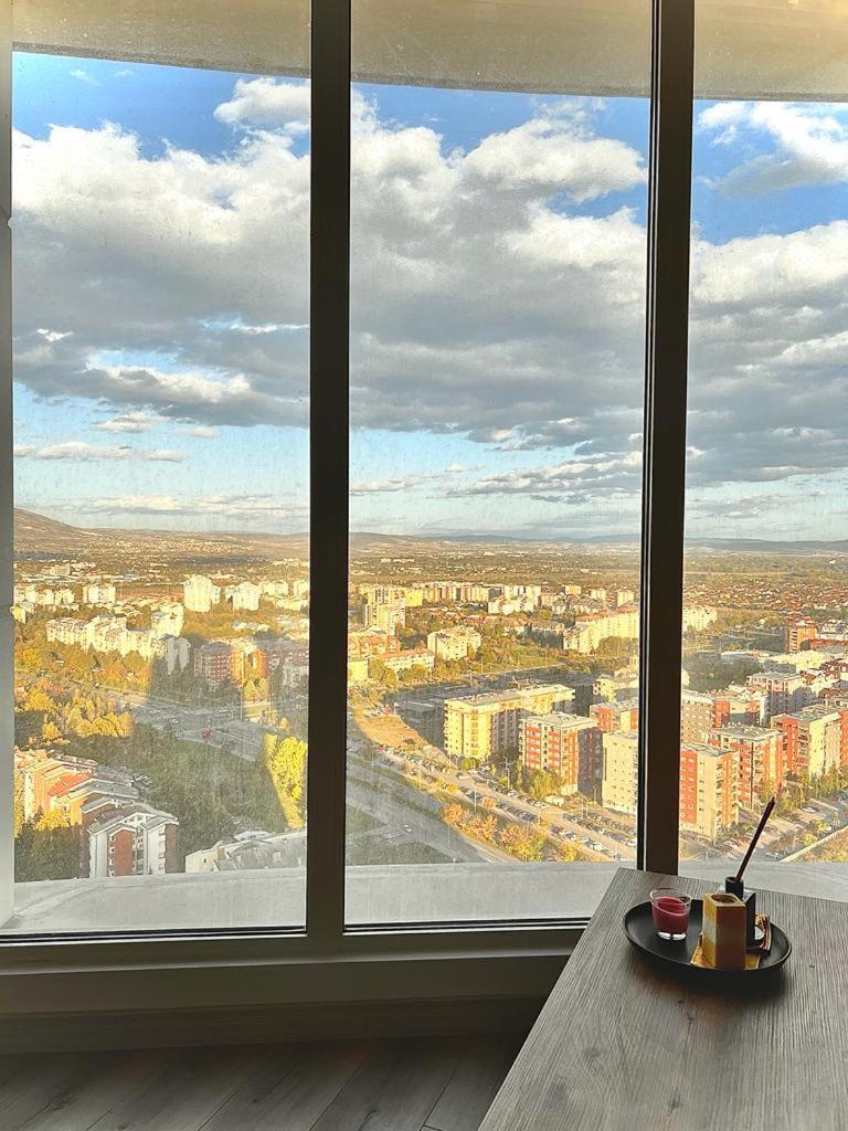 Alfred Sky Smart Apartment 29Th Spa Included Skopje Eksteriør bilde