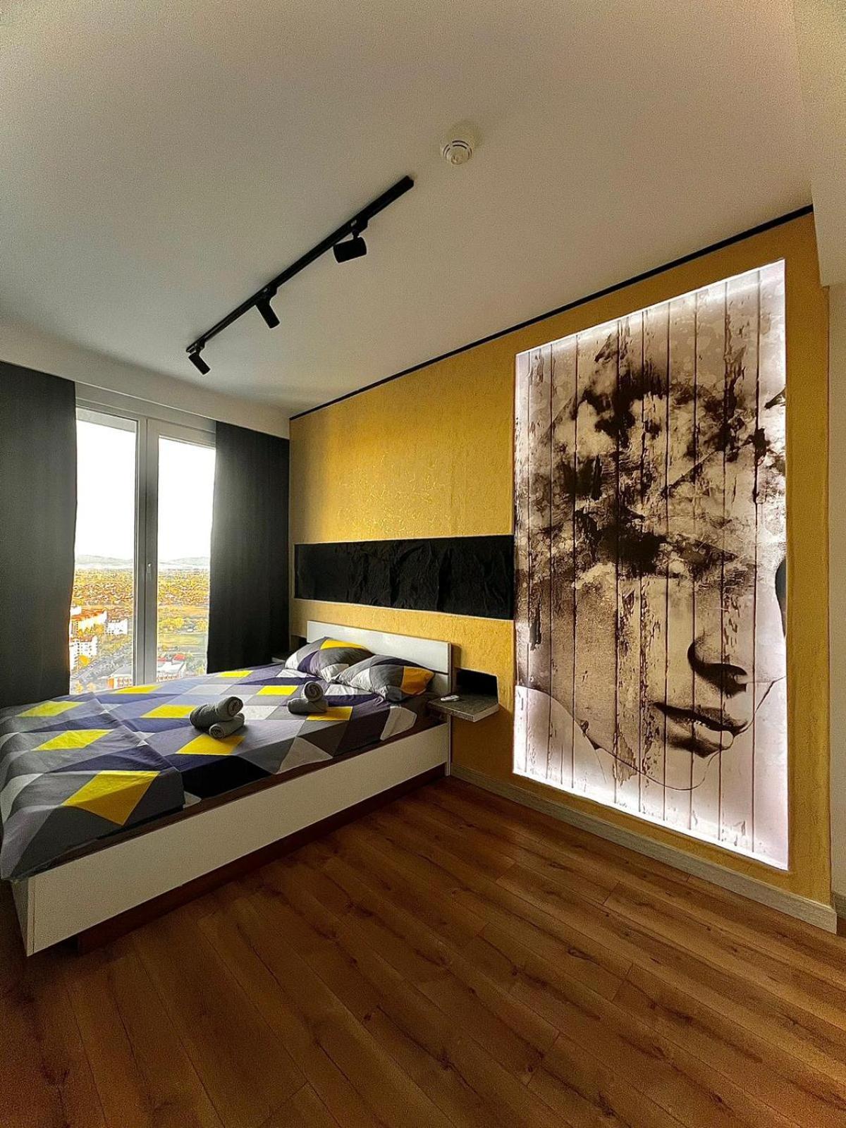 Alfred Sky Smart Apartment 29Th Spa Included Skopje Eksteriør bilde