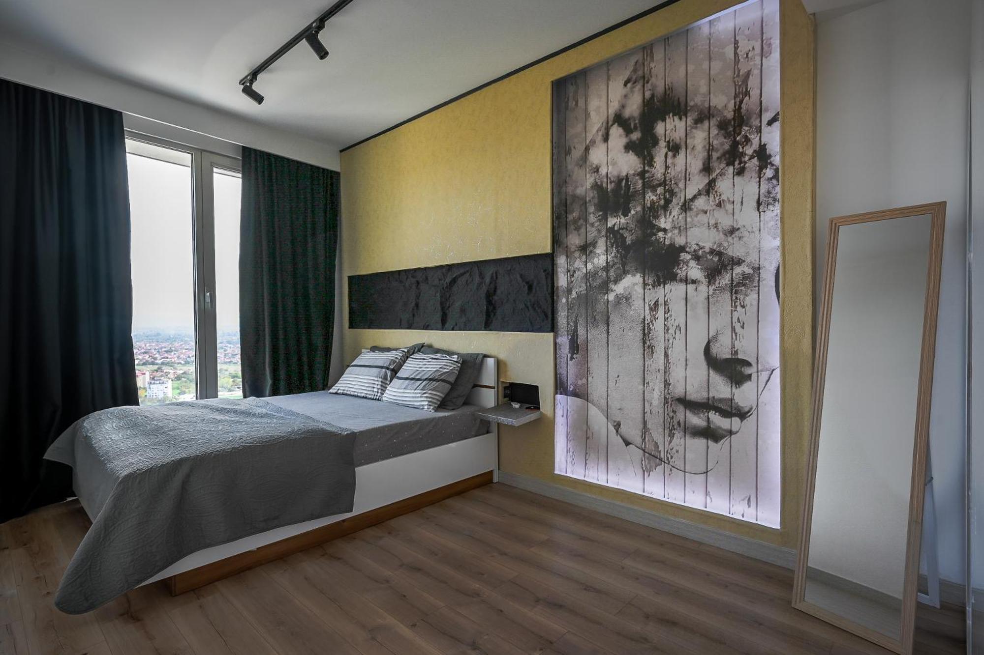 Alfred Sky Smart Apartment 29Th Spa Included Skopje Eksteriør bilde