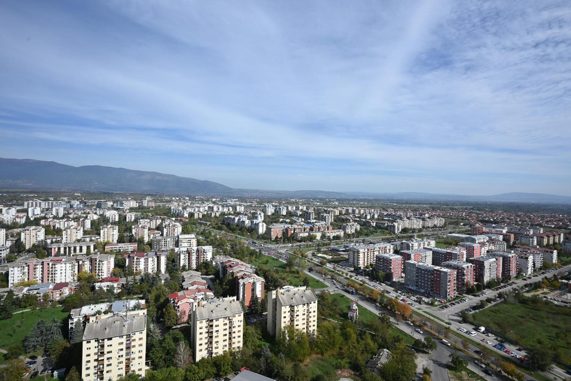 Alfred Sky Smart Apartment 29Th Spa Included Skopje Eksteriør bilde