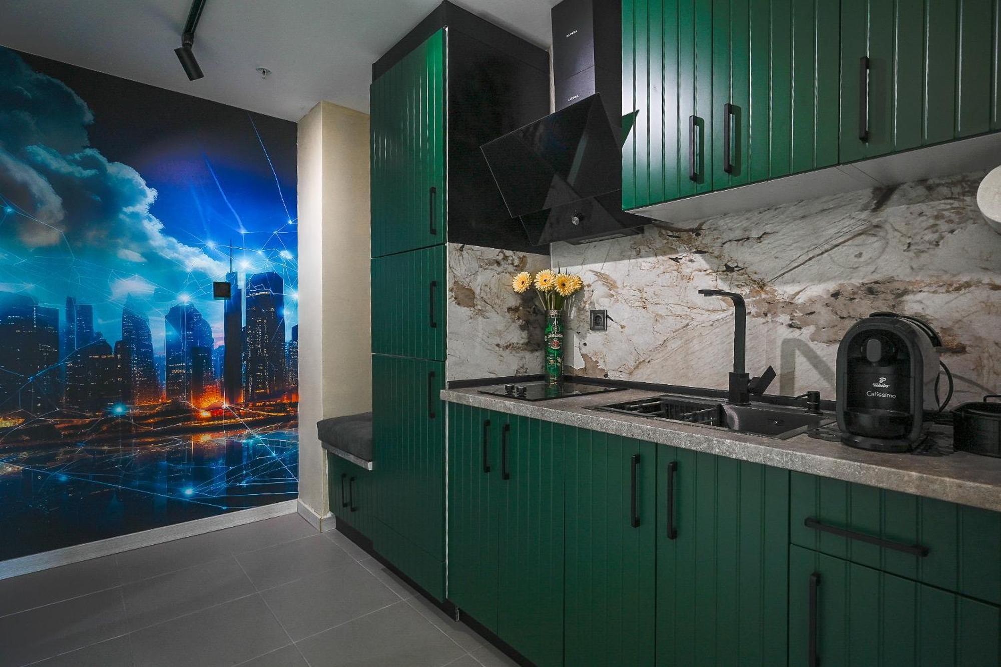 Alfred Sky Smart Apartment 29Th Spa Included Skopje Eksteriør bilde